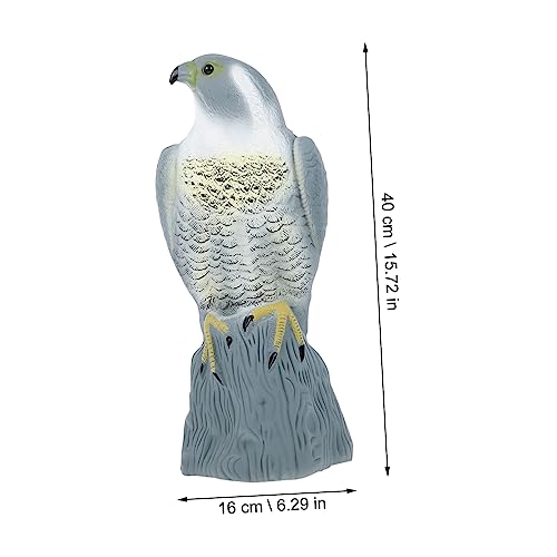 BCOATH 1 Unidade Águia Artificial Folha Ouro Monstera Escultura Arte Decoração Pátio Estátua Águia D