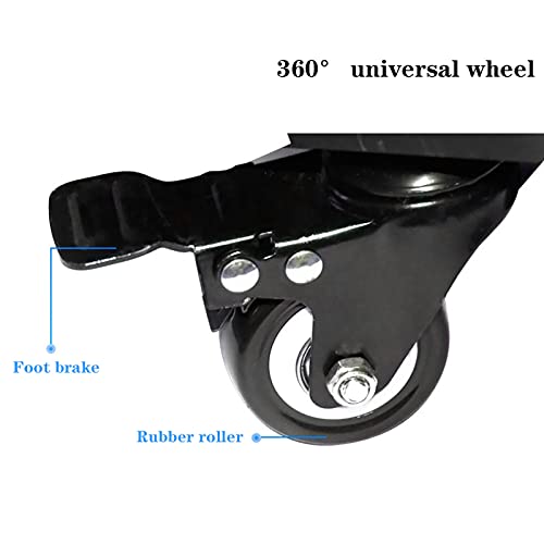 Soporte TV Universal WALDOR para piso 32"-75" móvil miniatura 4