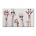 Produktbild Graffiti Kunst Tier Leinwand Malerei neugierige Giraffe Familie Poster drucken Bilder für Kinderzimmer Dekoration