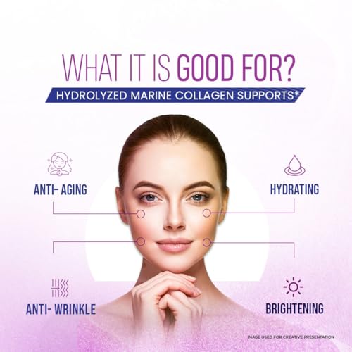 Image of Collagen Beauty Shot - 5000mg Hydrolyzed Marine Collagen + 100mg Hyaluronic Acid | Skin Hydration & Anti-Aging | Ready to Drink Supplement for Women & Men | 10 x 25ml Bottles