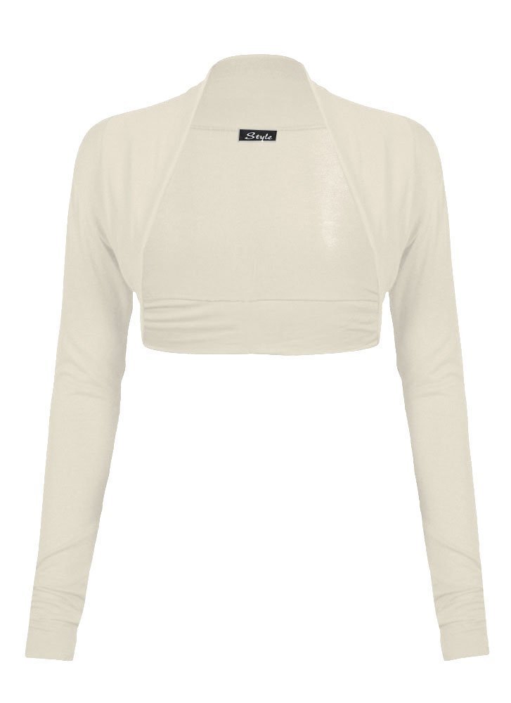 Bolero de viscosa para mujer para cubrir brazos con vestidos de tirantes 3