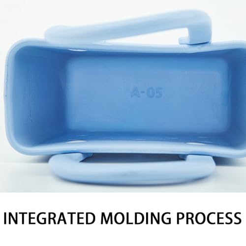 Rubber Tote Bag-6.5in Lx 3.1in Wx 8in H-Lightweight,Washable,Durable- EVA Beach Bag for Women Travel Tote3