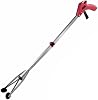 TPALPKT Aluminum Alloy Foldable Grabber Extender Pick Up Grabber Sanitation Foldable Garbage Clip Claw Clamp Pickup Tool Rubbish