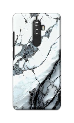 Image of Printed Hard Back Cover for Lenovo K8+ Plus Back Cover (Marble Design -K1) -190724(DP)