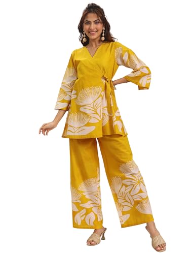 Image of Libas Printed Cotton Co-ord Set