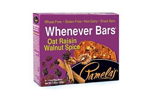 PAMELAS BAR WHNEVR OAT RASIN WLNU, 7.05 OZ, PK- 6