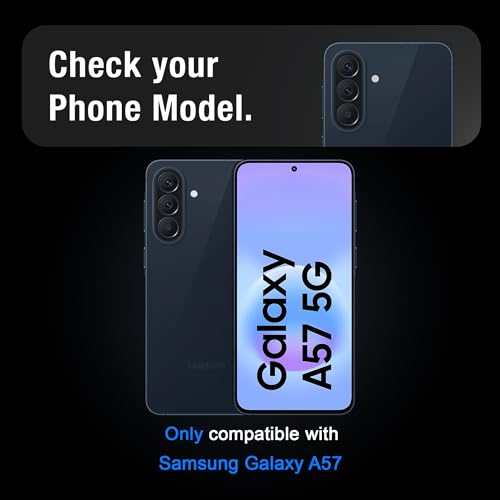Image of Supershieldz Youtuber's Choice Series Tempered Glass Screen Protector Guard for Samsung Galaxy A57 - 2 Pack
