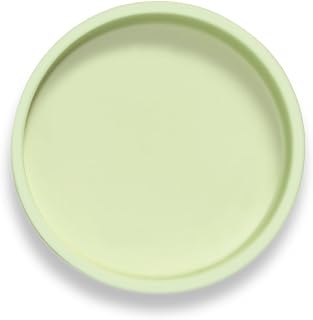 WAKUWAKU Glow Round Tray, Made in Japan, For Outdoor, Camping, Coaster, Disaster Preparedness Goods, Convenient, Silicone