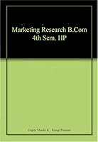 Marketing Research B.Com 4th Sem. HP 9327248120 Book Cover