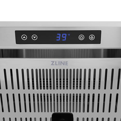 Z Line Kitchen and Bath ZLINE 24 in. Touchstone 168 Can Outdoor-Rated Dual Refrigerator Drawer with Satin Stainless Steel Doors (RDSO-SN-24)