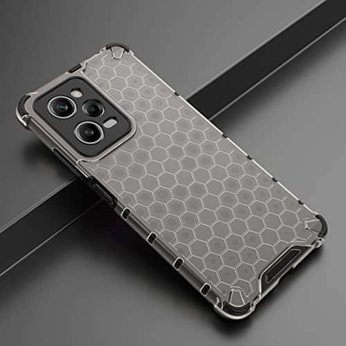 Image of Glasgow Back Case Cover Designed for [ Poco X5 Pro 5G ] (Stylish Look | Shock Proof) - Black