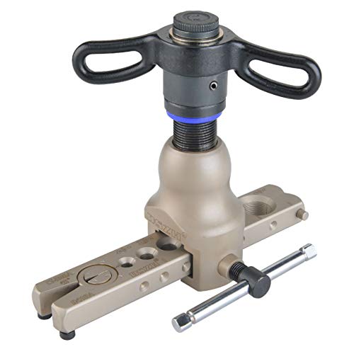 Flaring Tools Update Eccenteic 45-Degree Cone Ratchet Tubing Flaring Tool HVAC Refrigeration Tools for Copper Pipe Flaring O.D.5/16ï¼Œ1/4,3/8,1/2,5/8,3/4 Inch By VSOON