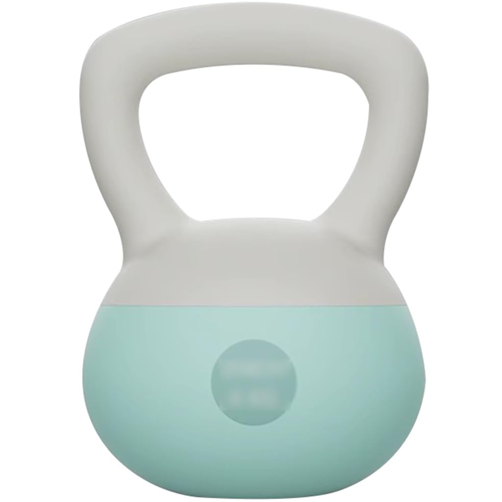 Kettlebell-Gewichte Weiche Kugelhantel Für Heimfitness, Hantel Für Krafttraining Für Frauen, Verletzt Den Boden Nicht, Schwingen/Kniebeugen(Green-8kg)