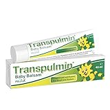 Transpulmin Baby Balsam mild: Wohltuender Erkältungsbalsam für Kinder ab 3 Monaten, bei Erkältung, Husten und Schnupfen, 40 g Balsam