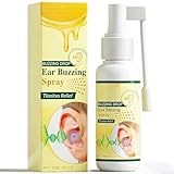 Tinnitus Relief for Ringing Ears, Tinnitus Relief Spray Calm Ear Noise, Ear Soothing Spray - Natural Ear Care Support to Promote Healthy Hearing, Best-Ear Ringing Relief Drops