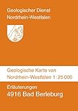  Geologische Karten von Nordrhein-Westfalen 1:25000 / Bad Berleburg