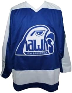New Brunswick Hawks Hockey Jersey Sewn Any Name Number