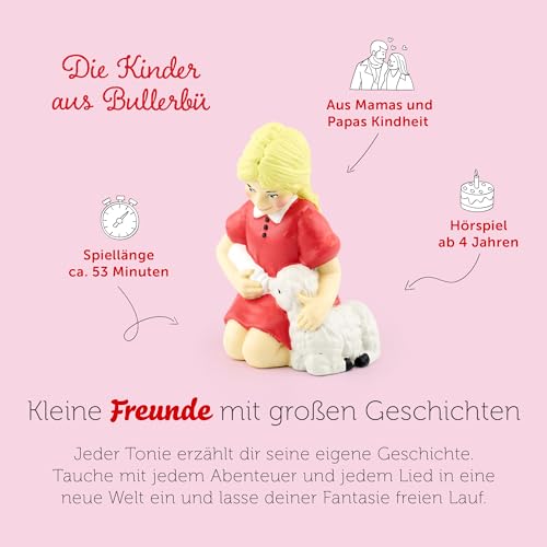 tonies Hörfiguren für Toniebox, Astrid Lindgren: Bullerbü – Immer lustig in Bullerbü, Hörbuch für Kinder ab 4 Jahren… – Ansicht 4