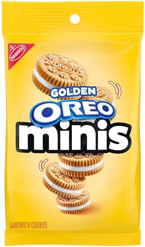 OREO Minis Golden Sandwich Cookies, 3 oz