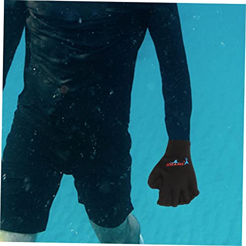 Toddmomy 3 Pares Luvas De Treinamento De Fitness Com Membranas Luvas De Natação Em Piscina Luvas Sem