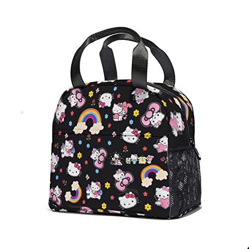 Annkoifu Cute Lunch Bag - Cartoon Lunch Box For Girls Boys - Reusable Insulated Womens Lunch Tote For Work School #TOP19