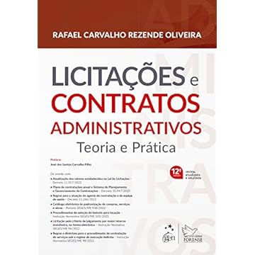 Capa do livro Licitações e Contratos Administrativos - Teoria e Prática