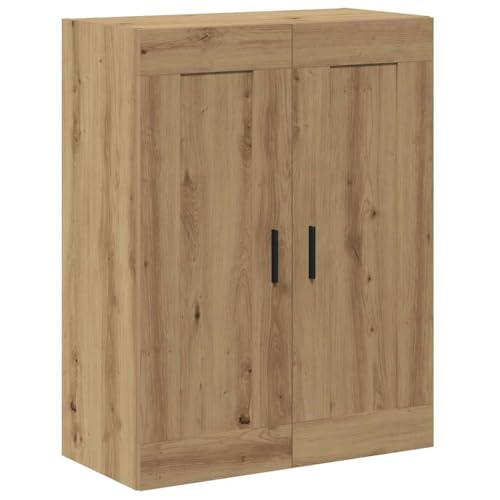 vidaXL Wandschrank Artisan-Eiche 69,5x34x90 cm Holzwerkstoff, Schrank, Hängeschrank, Beistellschrank, Lagerschrank, Hängewandschrank, Schwebeschrank