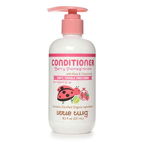 Little Twig All Natural Baby Conditioning Detangler, Berry Pomegranate, 8.5 Fluid Oz