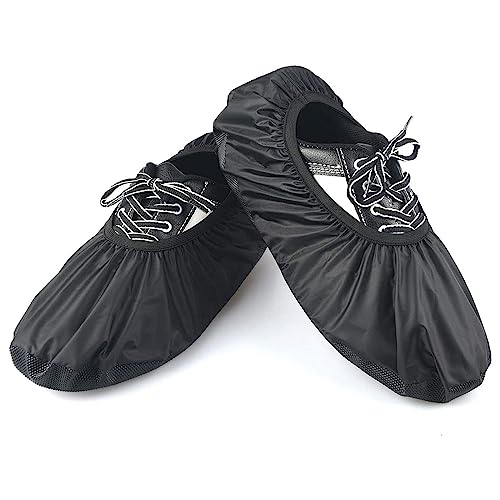 RNXRZANK 6X Bowling Shoe Slider Thick Easily to Use Shoe Protector Multifunction Dustproof Adjustable Sturdy 2Pcs for Travel Kid Women and Men