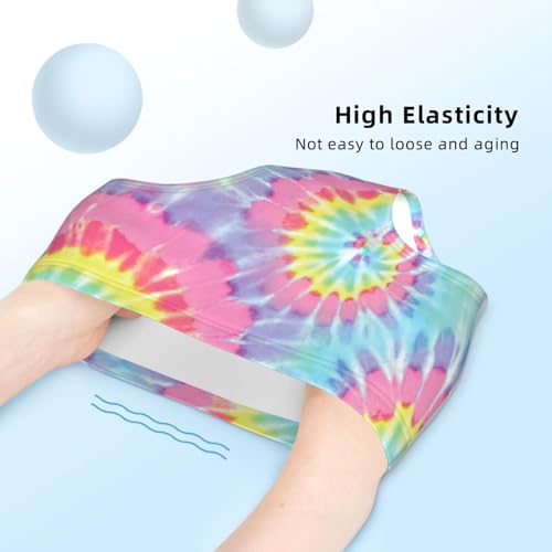 Retro Tie Dye Pastel Colors Girls' Underwear Soft Cotton Little Girls Panties Comfort Briefs4