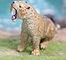 Gemini&Genius Smilodon Action Figure Toy, Saber-Toothed Tiger Wild Animal Model Toy, Beautiful and Accurate Sculptures of Tiger Animal Figure, Gift, Collection, Display & Play for Kids Collectors