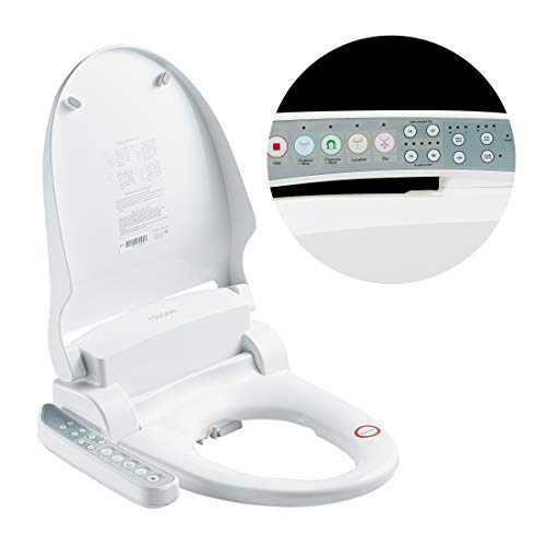 🔥 Hot Deals TSUGAMI Smart Bidet Toilet Seat With Warm Water, Warm Air Dryer, Gentle Feminine Wash, Heated Bidet For Toilet Bidet with Easy Installation, White（KB2200）