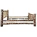 Montana Woodworks Glacier Country Collection California King Bed Brown