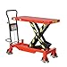 Industry Lift Platforms Platform car Mobile Small Lift Scissor Type Flatbed Trolley Manual Hydraulic Lifting(Small)