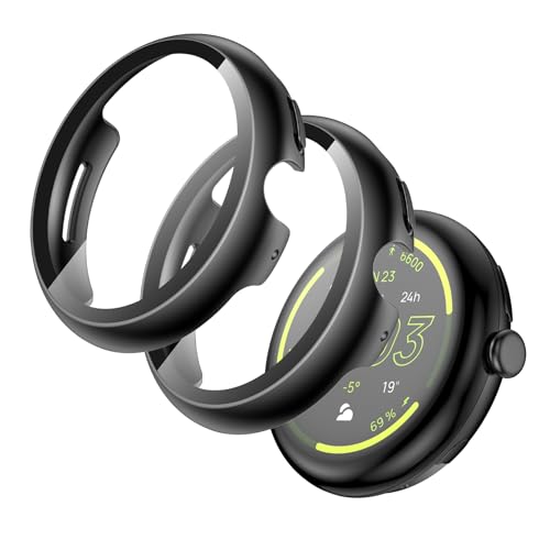 AMANECER Pixel Watch 3 41MMpXN[veN^[P[X 2pbN ^b`ZT[^11HKXtیtFCXJo[ h~ n[hPCVF GoogleX}[gEHb`2024p - ubN