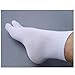 GOOTRADES Unisex Japanese Kimono Flip Flop Sandal Split Toe Tabi Ninja Geta Socks (White)