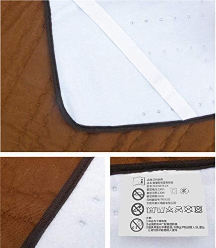 Electric Blanket - Double Size Heated Over Blanket with 4 Heat Settings Plush Polyester Bed Throw / 180 * 150cm