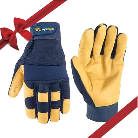 Wells Lamont Men's Leather Palm Work Gloves Cover