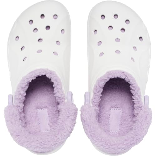 Crocs Unisex Adult Baya Lined Fuzz Strap Clogs4