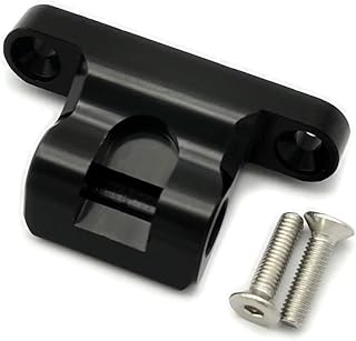 for Arrma Kraton Typhon Talion Limitless AR310427 AR310854 Aluminum Black Gear Box Rear Brace Wing Mount Holder