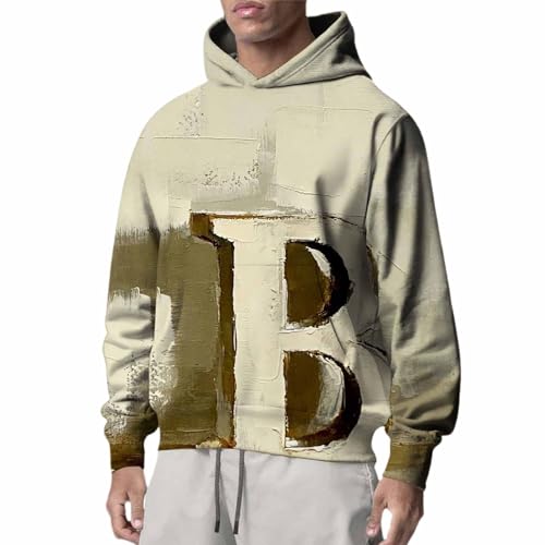 Camisa sin mangas de hombre con capucha sudadera beige s para entrenamiento de boxeo