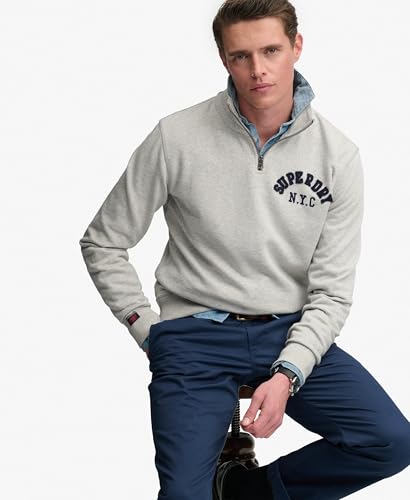 Sweatshirt à col rond zippé Superdry Vintage Athletic - vue 3
