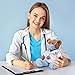 HollyHOME Doctor Bear Stuffed Animal Teddy Bear in Doctor Uniform Medical Gifts for Doctors Med School Students and Kids 16 inches