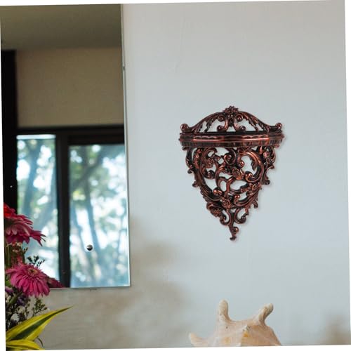 Estantería de pared vintage segura repisa resistente para salones pequeños 7