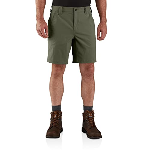 Carhartt Work Shorts Force Relaxed Fit Lightweight Ripstop (as8, Waist, Numeric_31, Regular, Regular)
