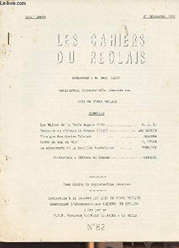 LES CAHIERS DU REOLAIS N° 82 Les maires de la