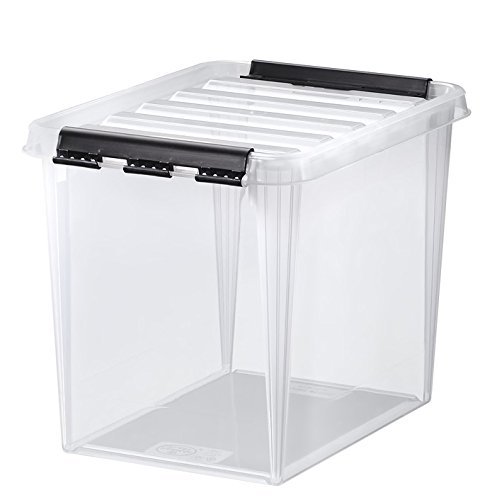 Hammarplast 5 Stück SmartStore Classic 11 Box - 14 Liter - 340 x 250 x 270 mm - transparent