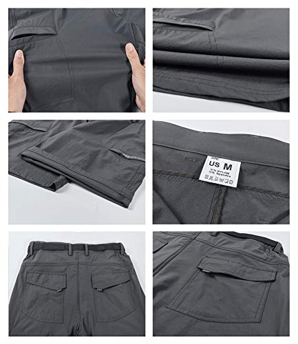 Cargo Shorts Men's Utility Ripstop Reinforced Cargo Work Short Lesuire Golf Shorts Multi-Pockets #TOP5