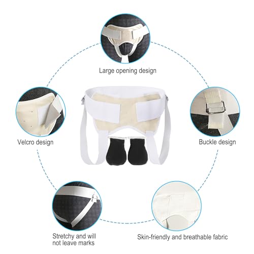 Faja para Hernia Respirabla Ajustable para Hombre y Mujer Small miniatura 3