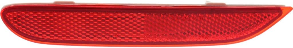 For Nissan Pathfinder 13-15/Leaf 11-13/Rogue from 2-14 to 14/Infiniti Q50/Q50 Hybrid 14/JX35 13/QX56 11-13/ QX60/QX80 14 Rear Reflector Lamp | Driver Side | CAPA Certified | NI1184101 | 26565-JJ90A